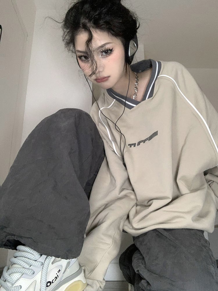 Cotton Sweater Side View