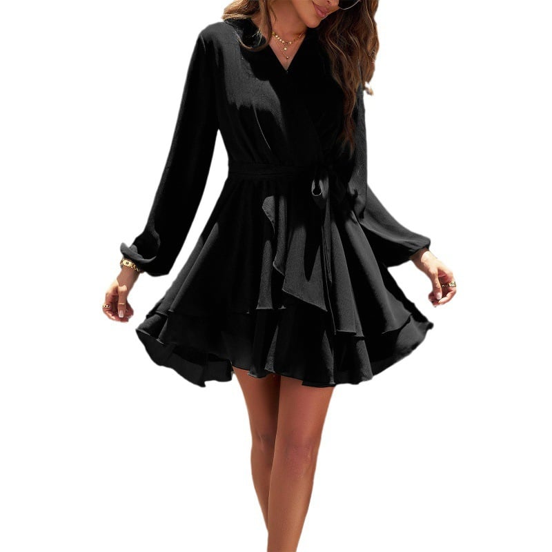 Dress in black color