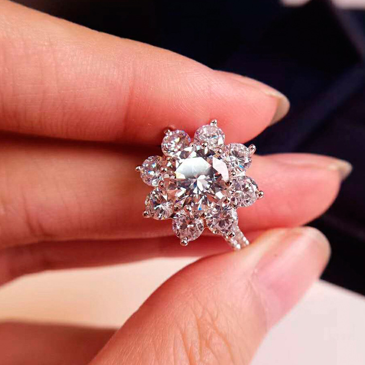 Diamond High Carbon Diamond Ring - Image 1