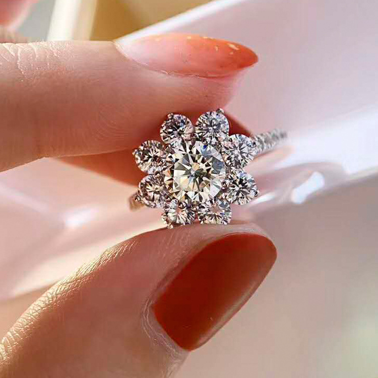 Diamond High Carbon Diamond Ring - Image 5