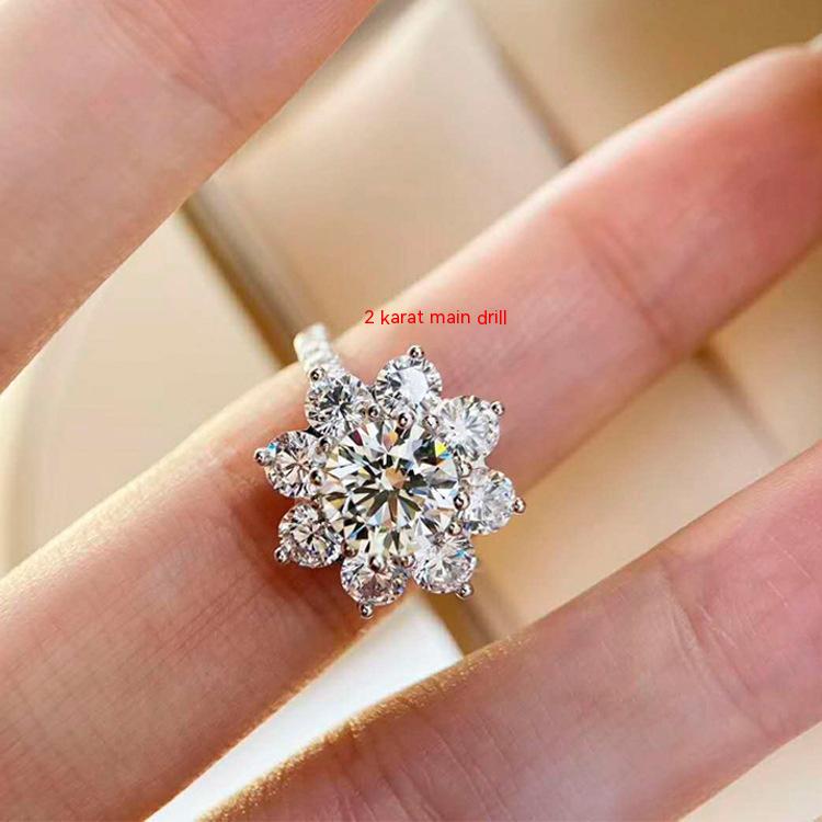 Diamond High Carbon Diamond Ring - Image 4