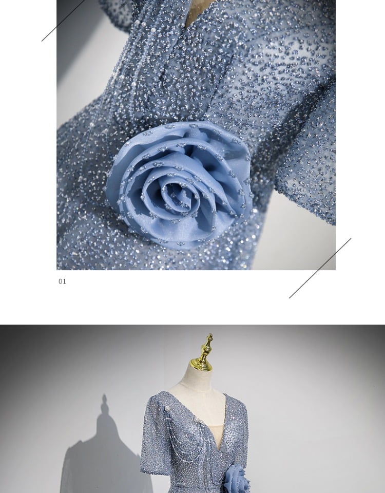 Dress on a model