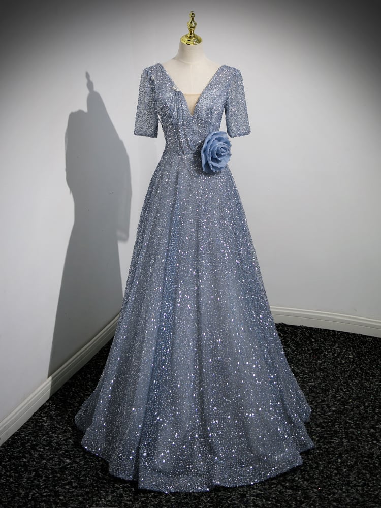 Detail shot of the dress