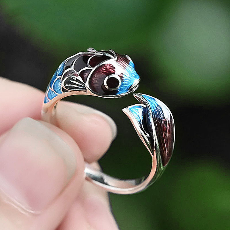 Burnt Blue Enamel Design