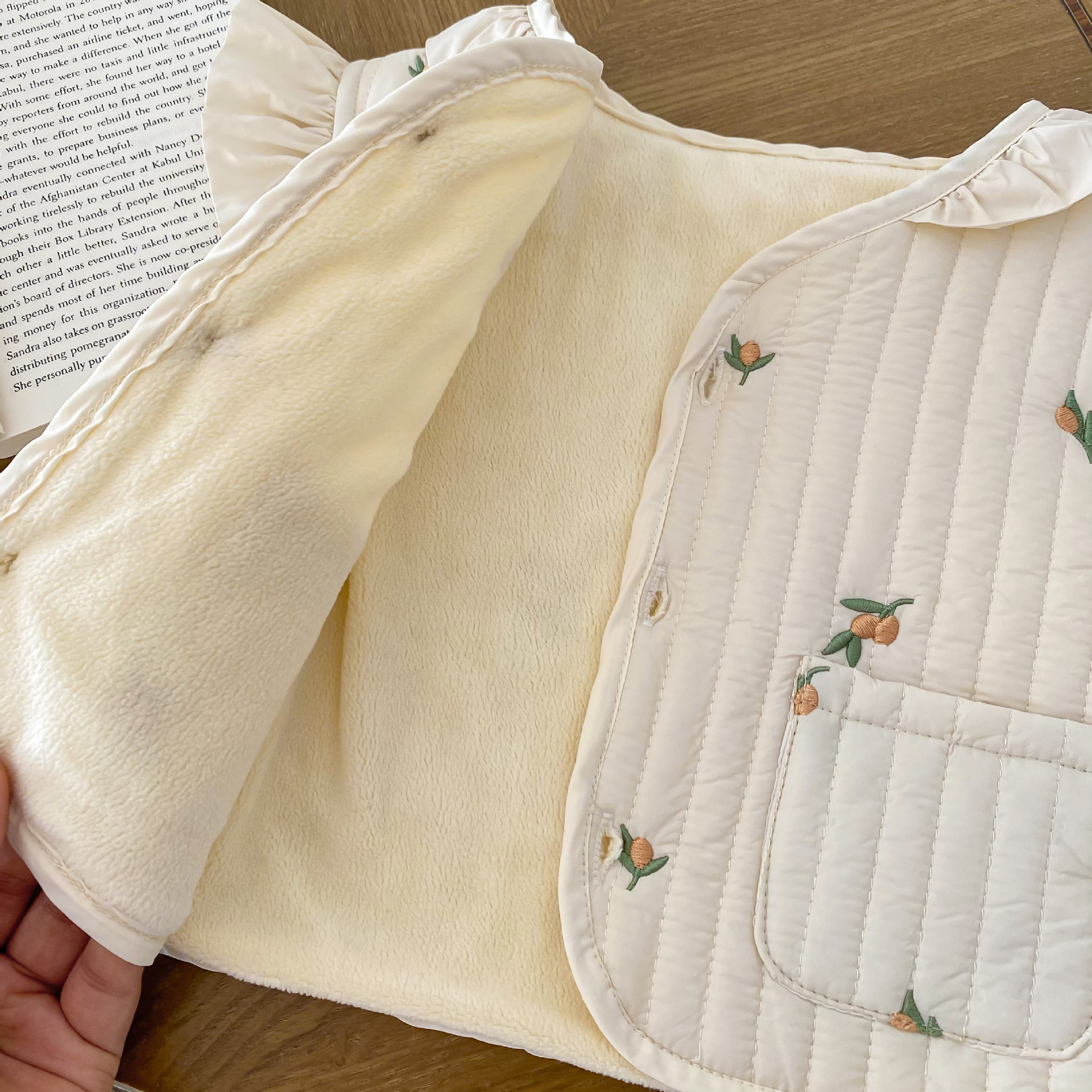 Fleece-lined Quilted Jacket Image 4