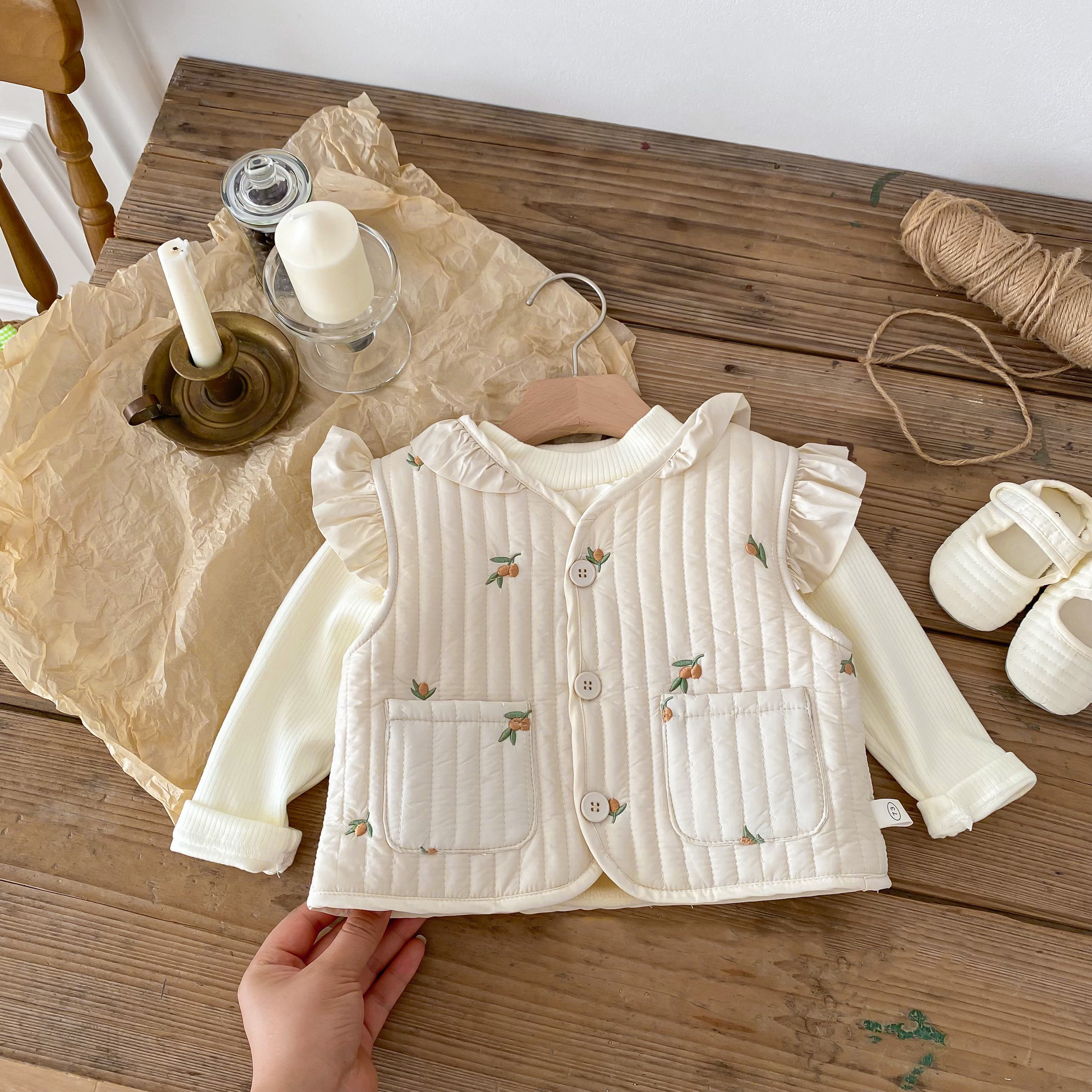 Fleece-lined Quilted Jacket Image 1