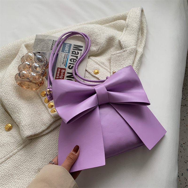 Bow Underarm Shoulder Bag - Image 13