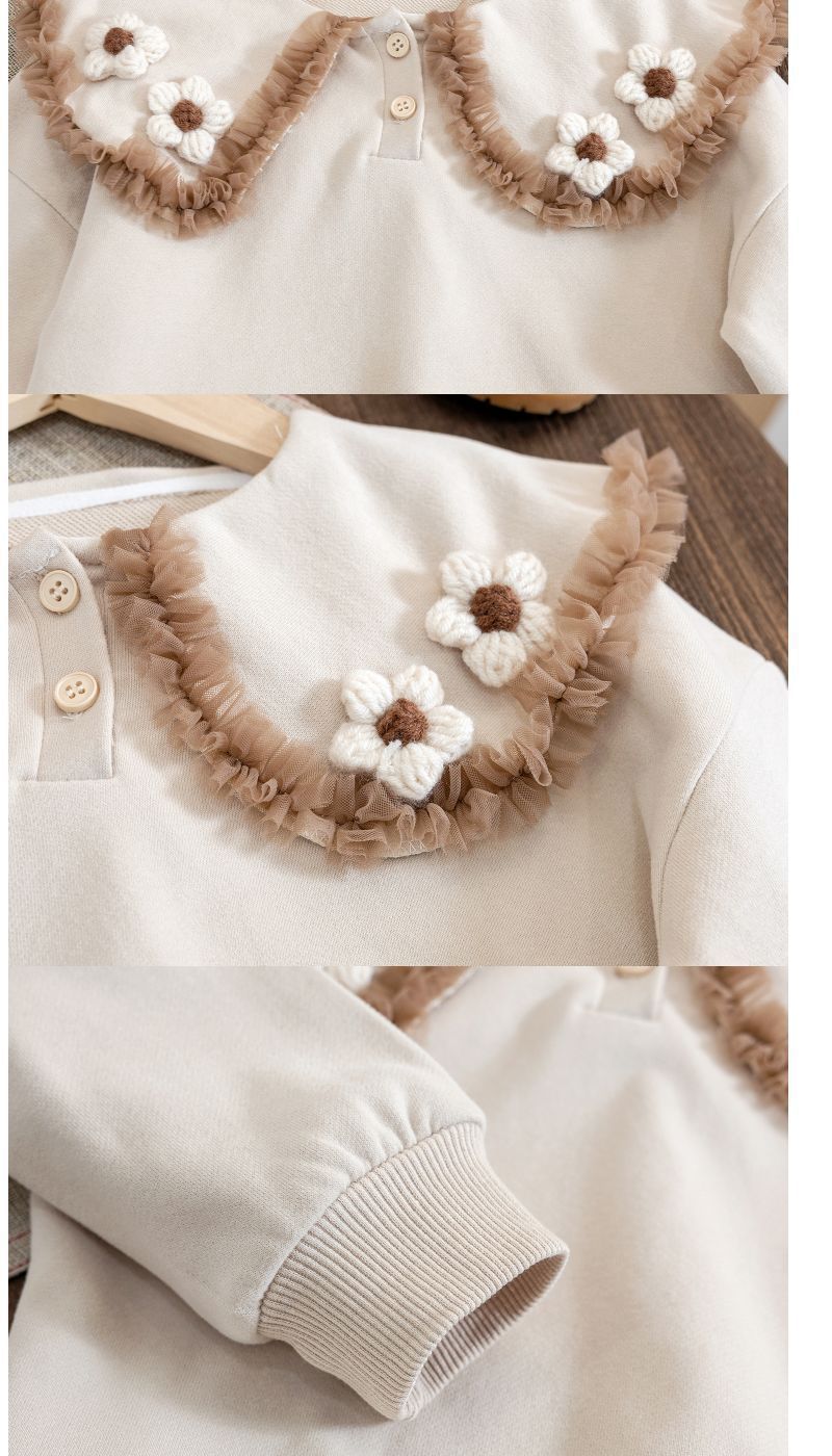 Doll Collar Sweater for Girls