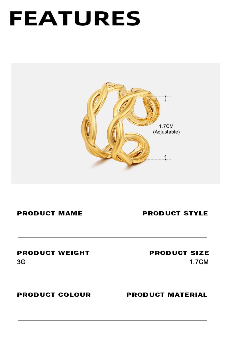 Steel Cross Ring