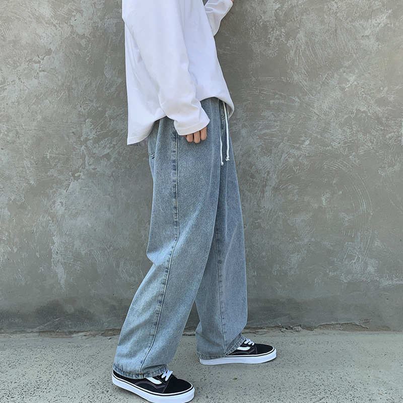Blue Drape Trousers