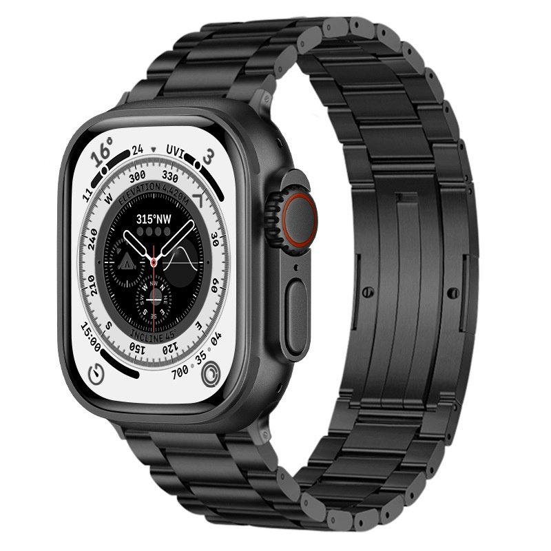 Silver Metal Smart Watch Strap