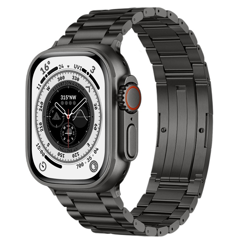Metal Smart Watch Strap in Silver