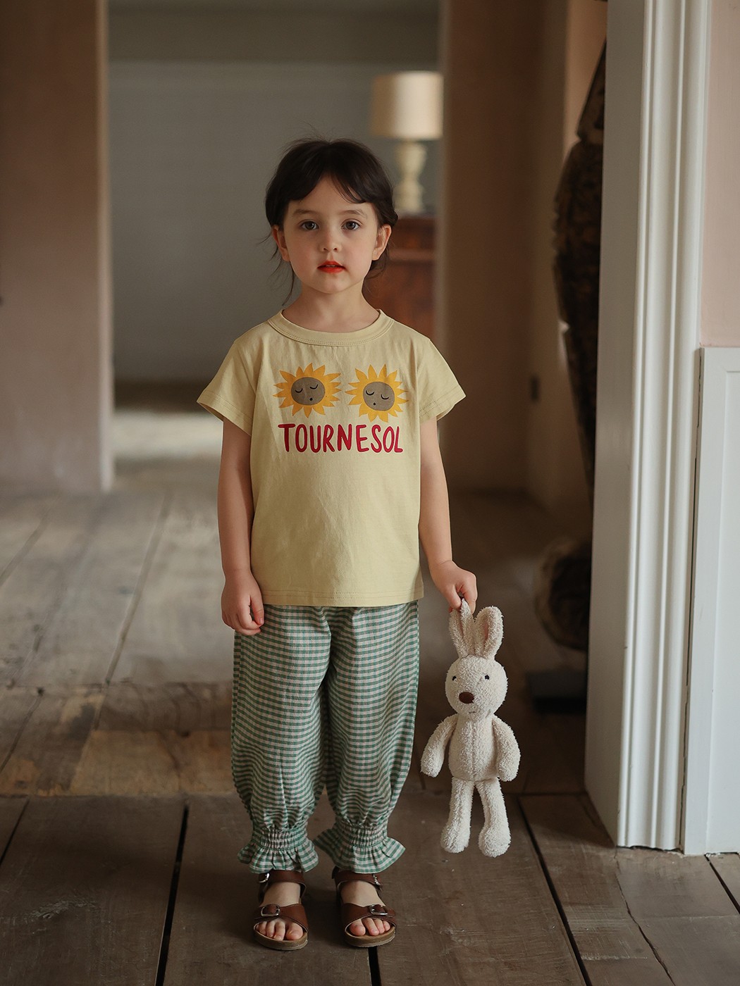 Cotton Cartoon Short Sleeved T-shirt For Children's Summer Wear