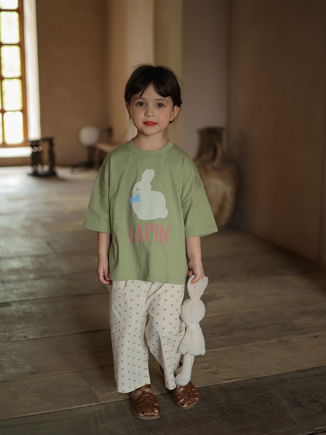 Cotton Cartoon Short Sleeved T-shirt For Children's Summer Wear