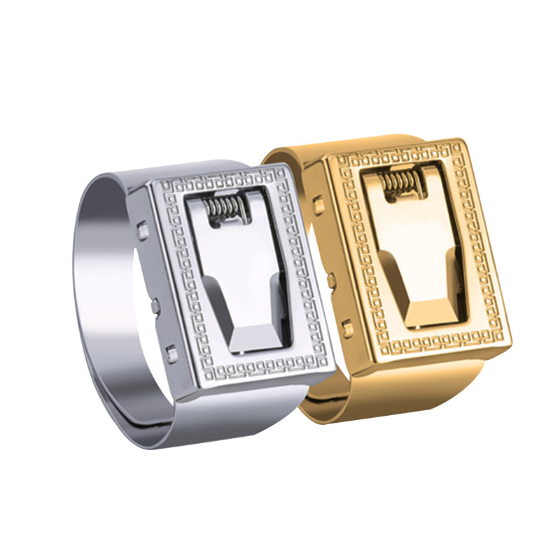 Self-Defense Ring With Blade Image 1