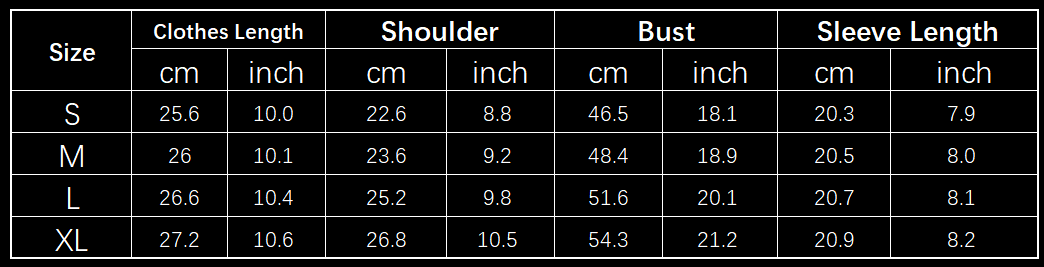 Size Guide