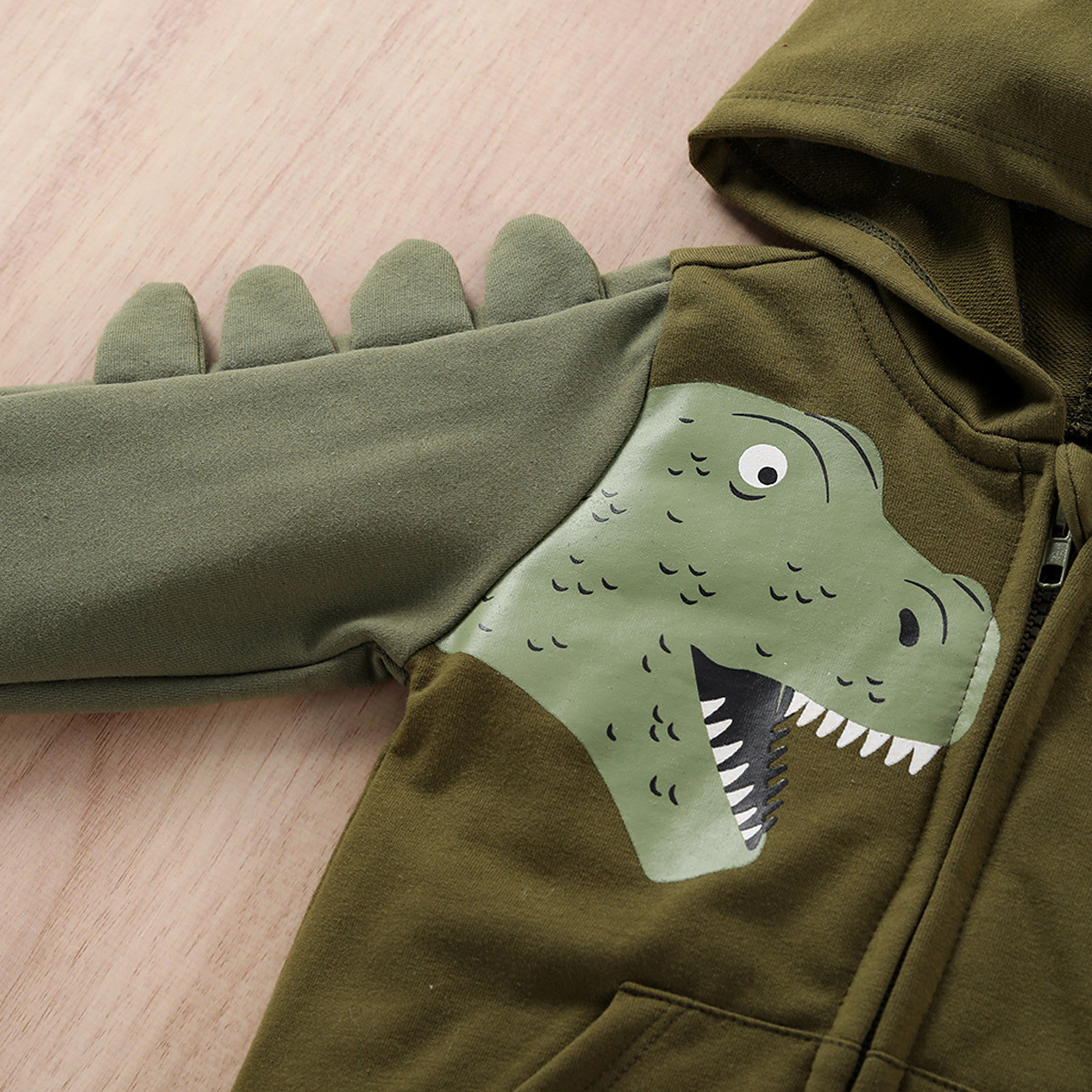 Dinosaur Sweater in Brown