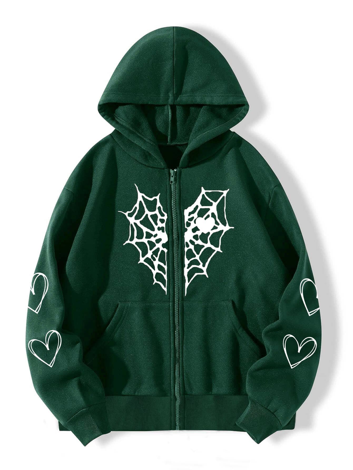 Fashion Hooded Cardigan Coat Image 1