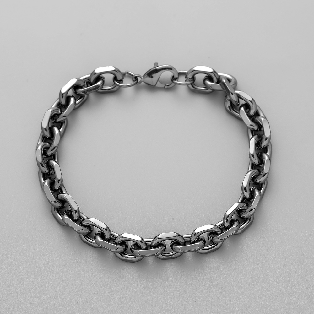 Gun Black Bracelet for Men