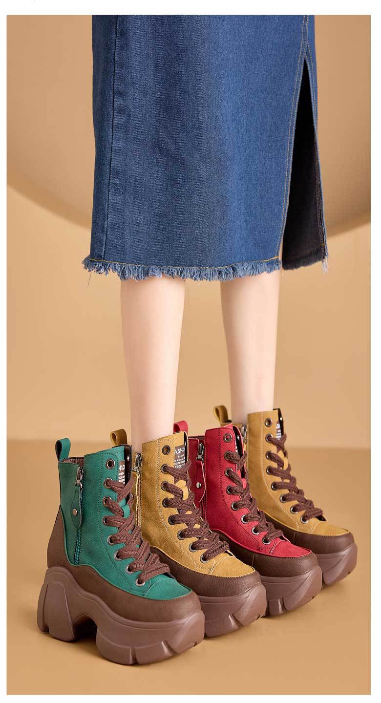 Retro Small Casual Short Boots