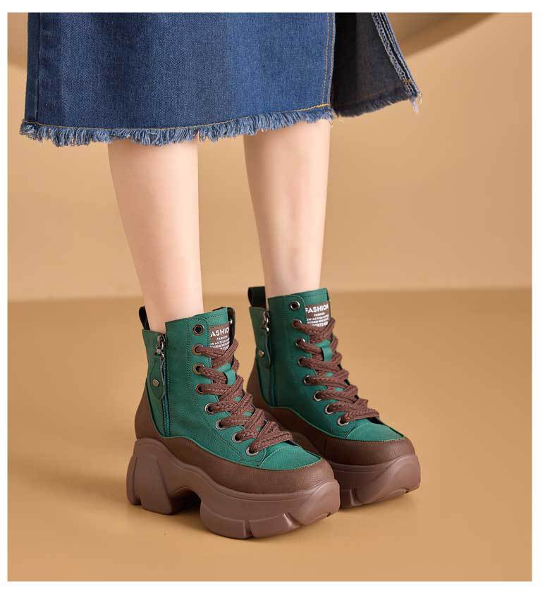 Retro Small Casual Short Boots