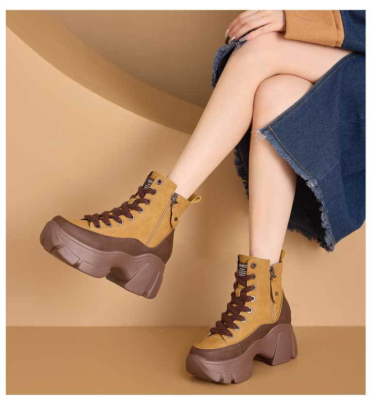Retro Small Casual Short Boots