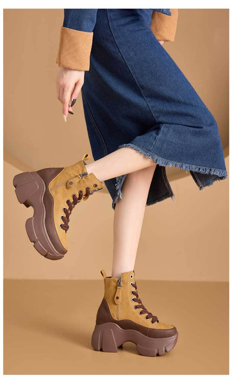 Retro Small Casual Short Boots