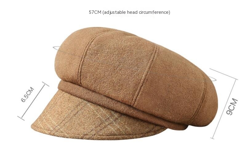 Women's Wool Blended Hat Black