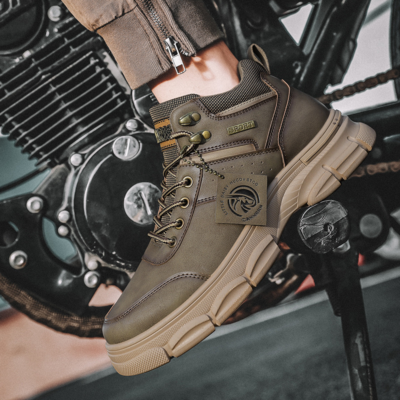 Outdoor British Style Classic Work Shoes - Image 4
