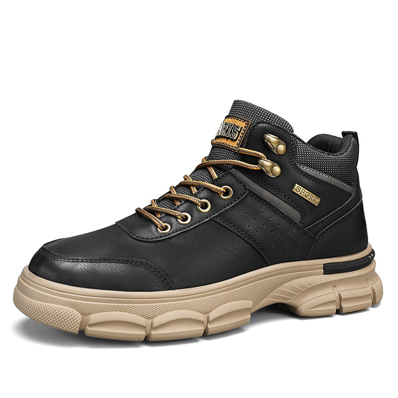 Outdoor British Style Classic Work Shoes - Image 6