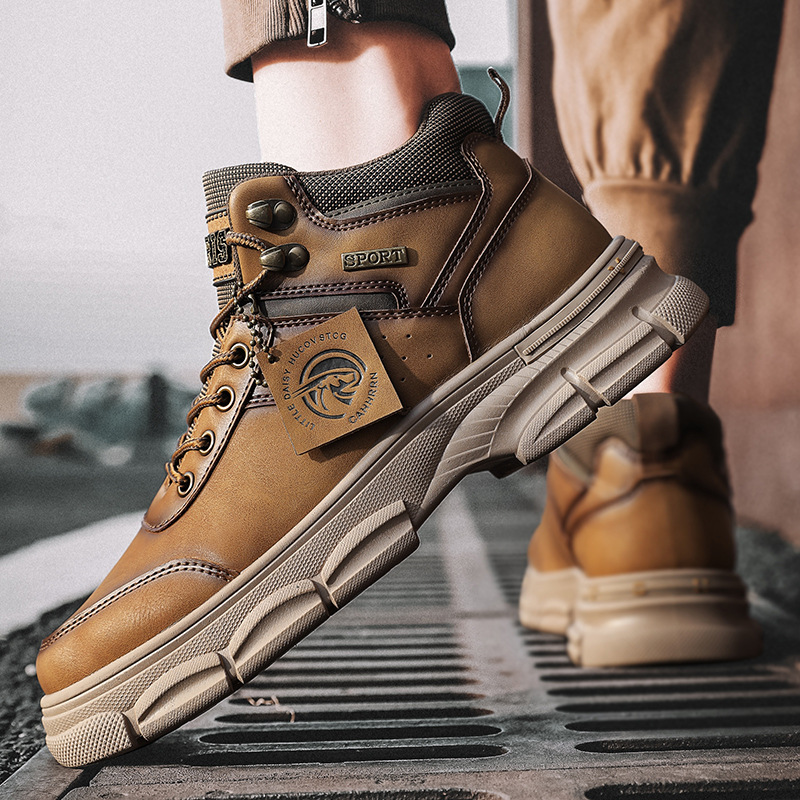 Outdoor British Style Classic Work Shoes - Image 5
