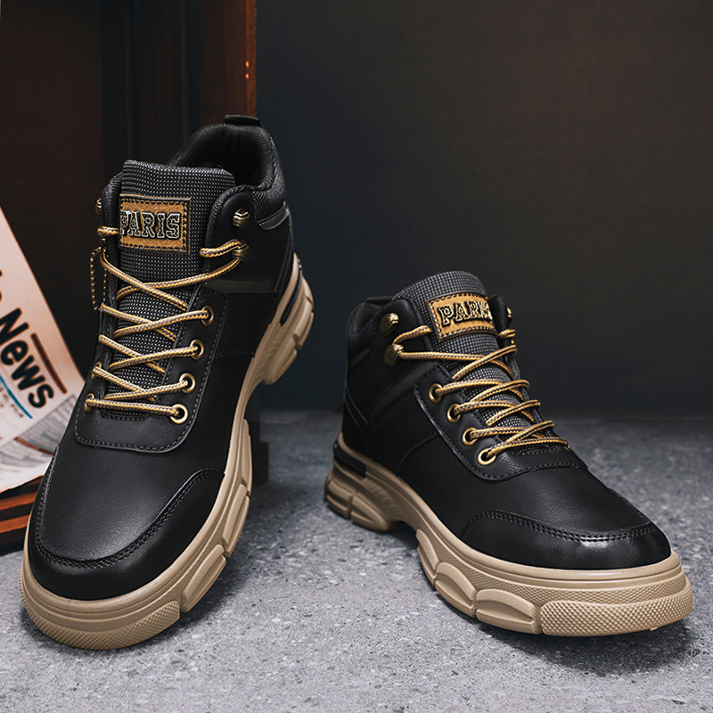 Outdoor British Style Classic Work Shoes - Image 3