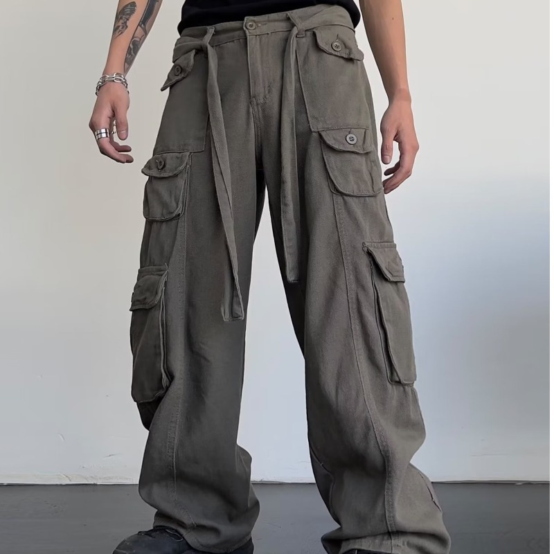Fashionable Straight Leg Pants