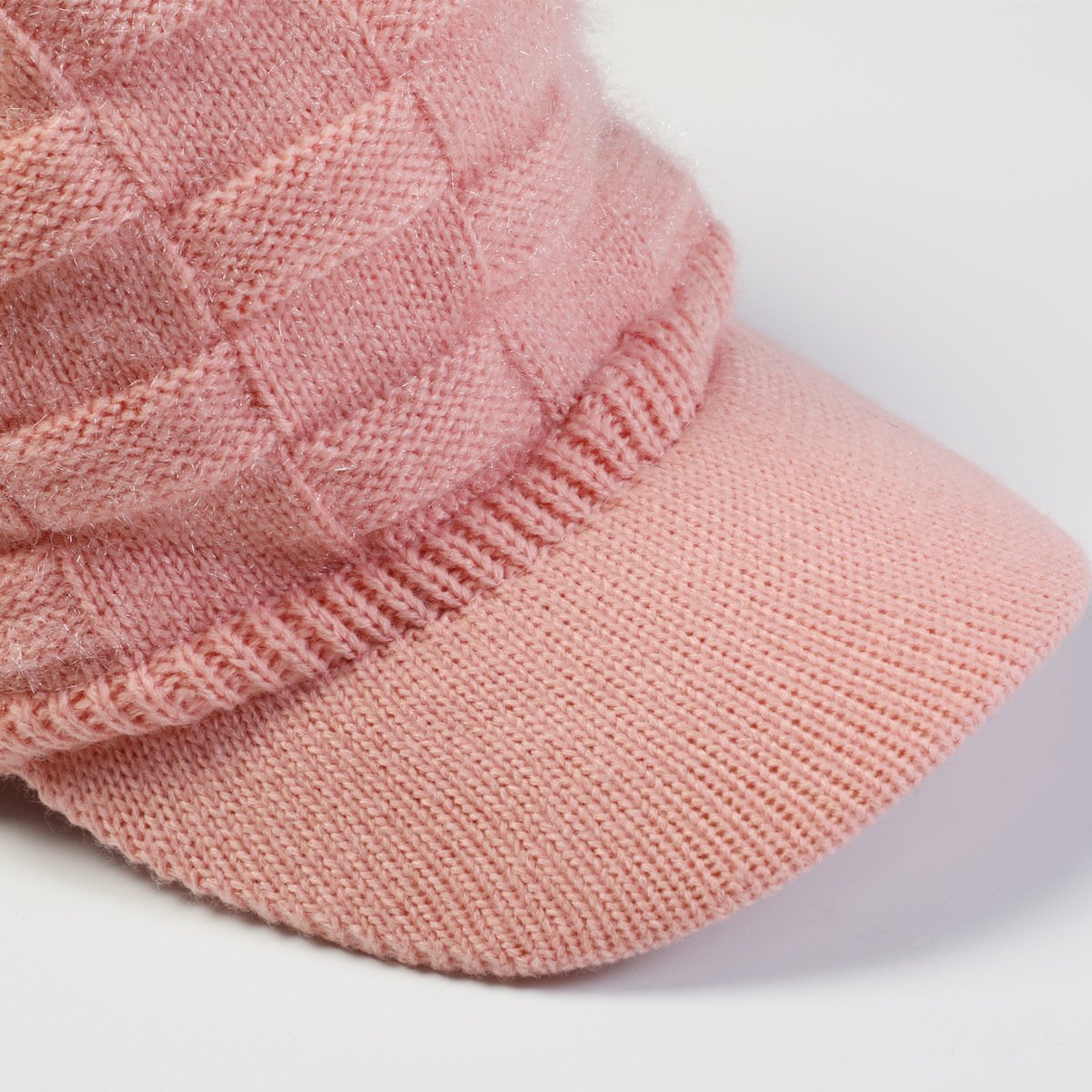 Thick Jacquard Square Knitting Wool Warm Hat - Image 6