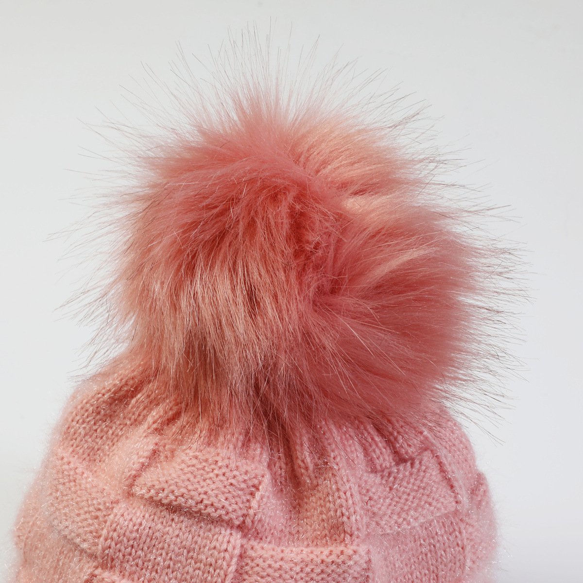 Thick Jacquard Square Knitting Wool Warm Hat - Image 8