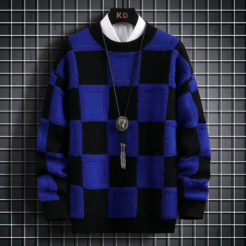 Sweater Black and Blue