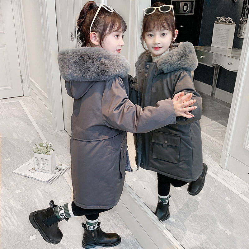 Girls' Hooded Coat 1