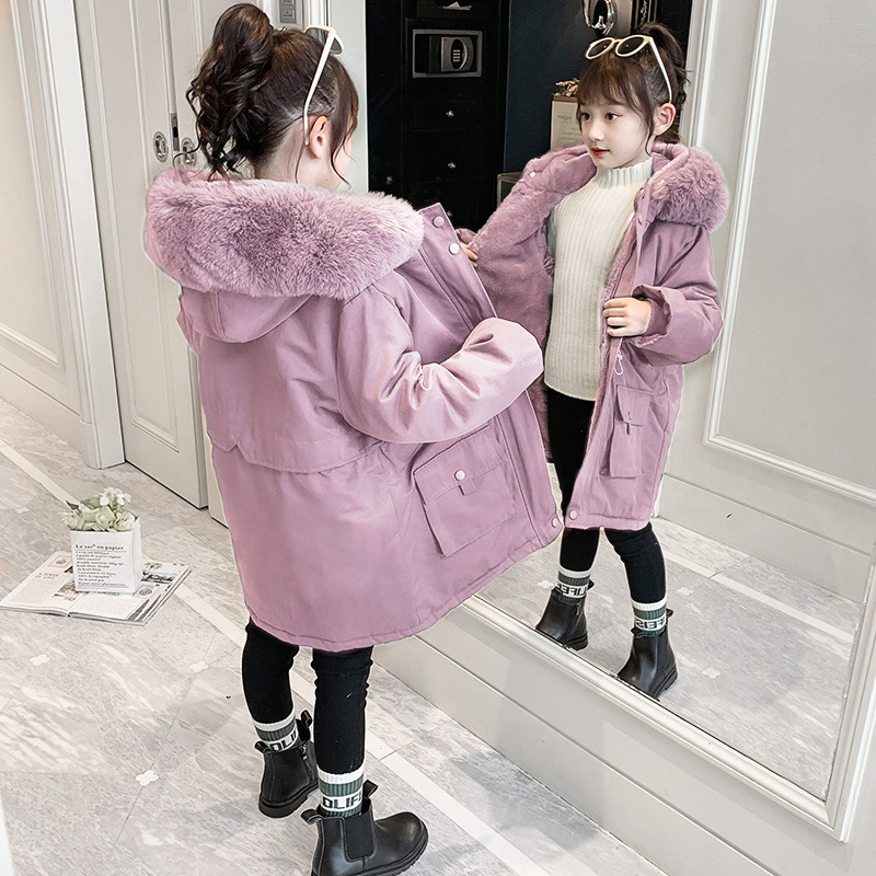 Girls' Hooded Coat 2