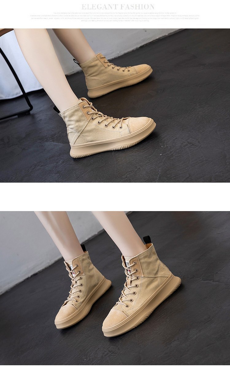 Women's High Top Martin Boots Image 4