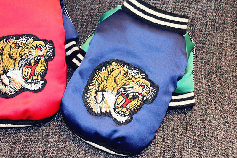 Stylish Tiger Head Pet Clothes