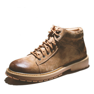 Retro Martin Boots in Urban Setting