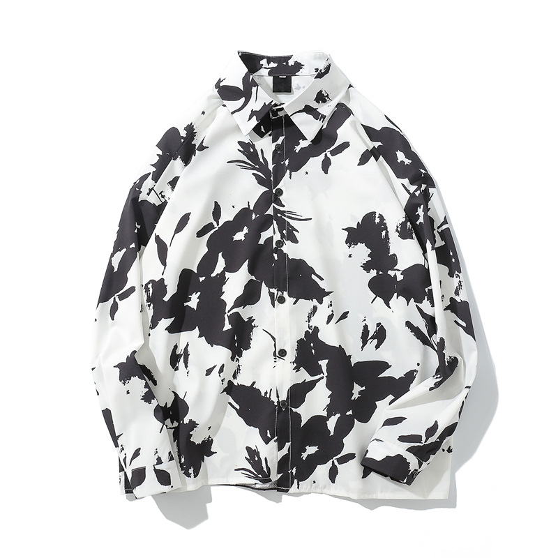 Long-sleeved shirt side view