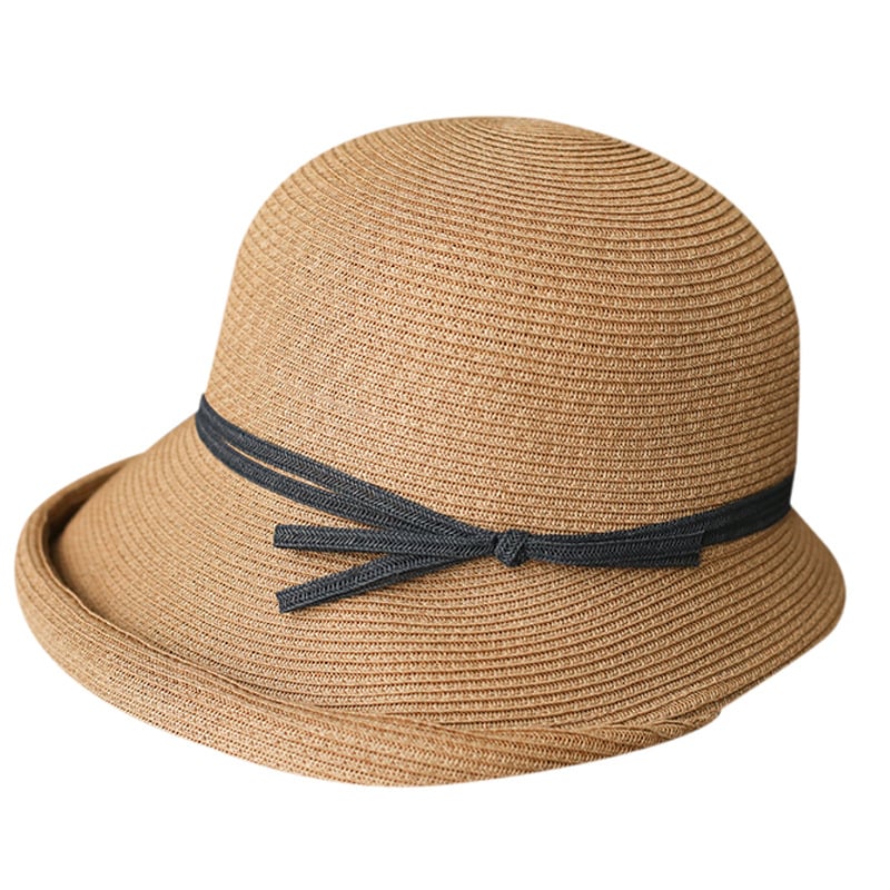 Women's Retro Foldable Sun Hat Image 1