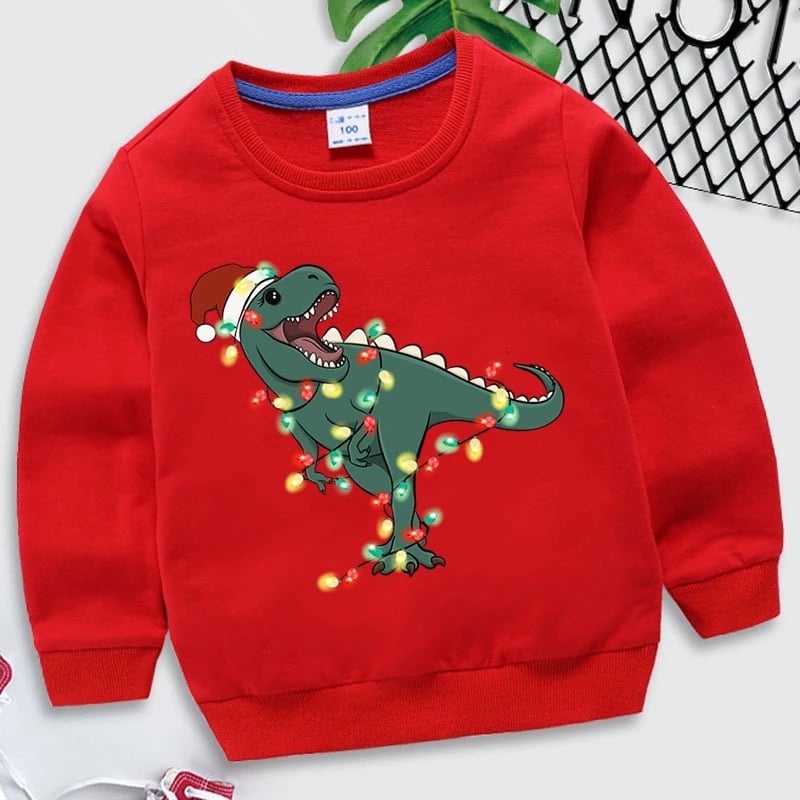 Children's Christmas Red Sweater 3