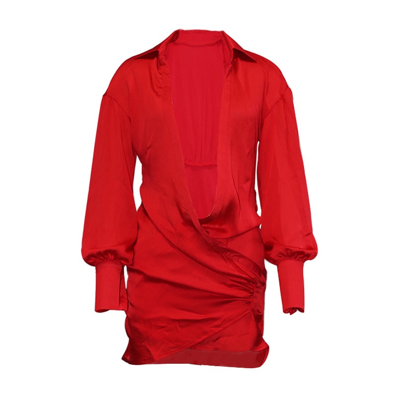 Long Sleeve Mini Dress