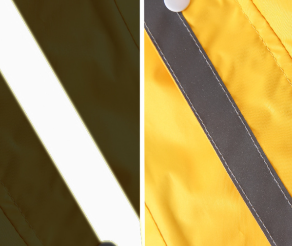 Raincoat details