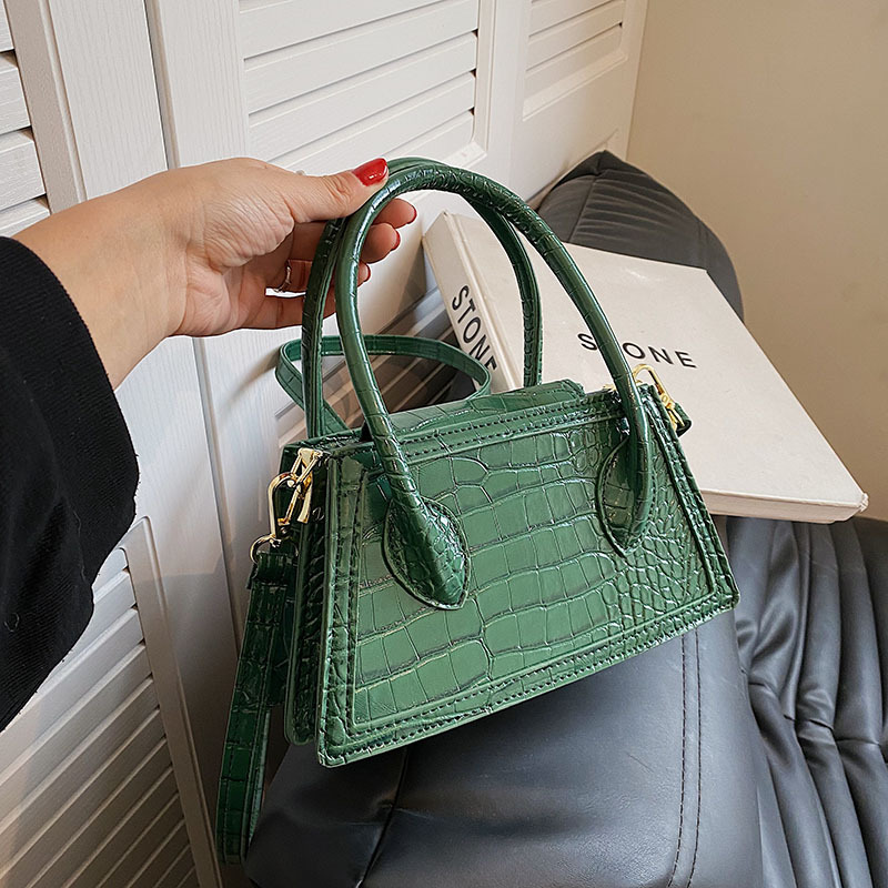 Crocodile Green Bag