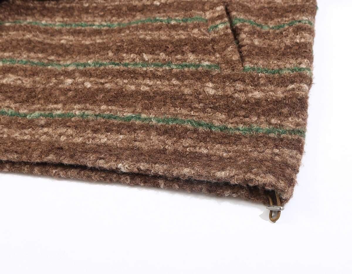 Half Zipper Sweater Brown