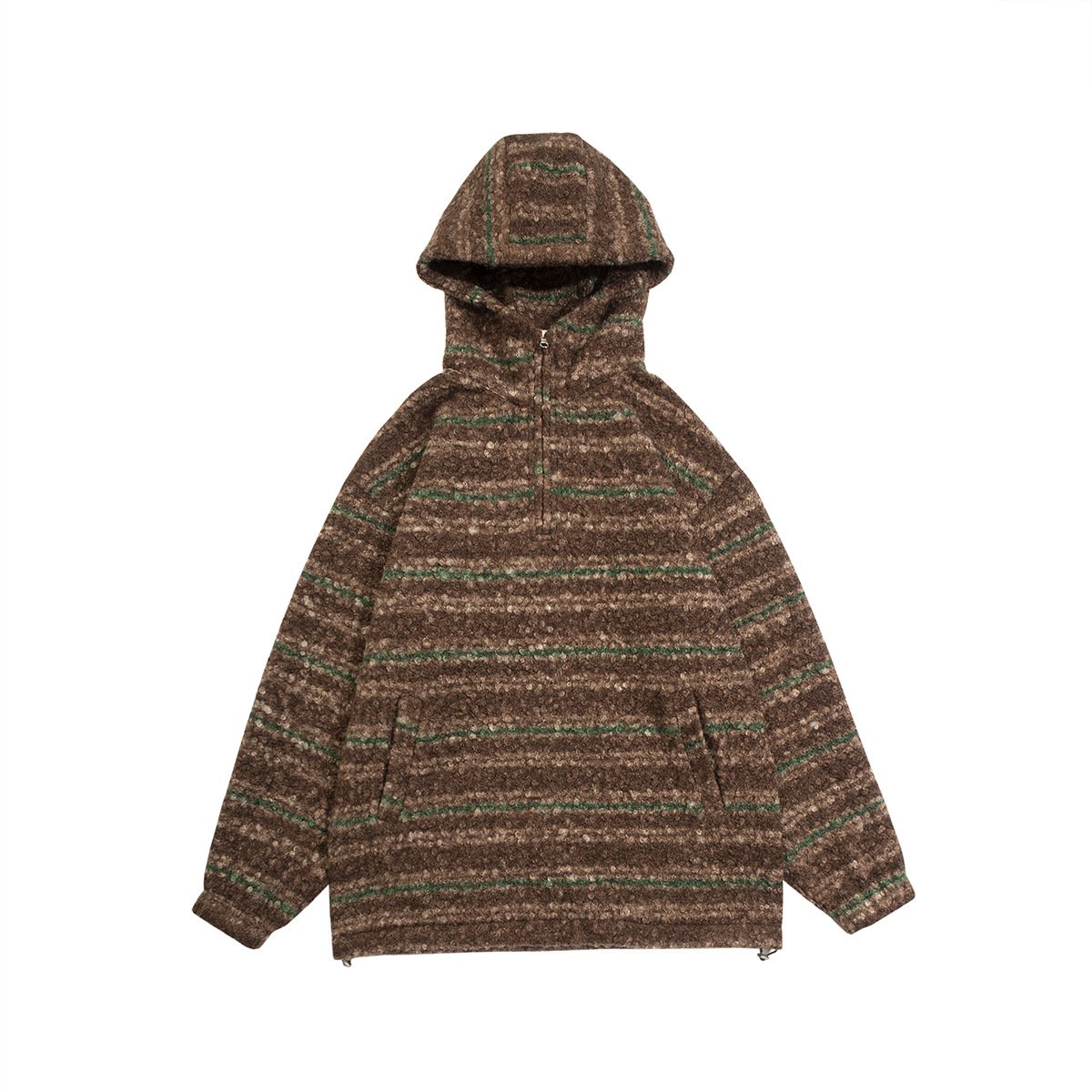 Half Zipper Sweater Brown
