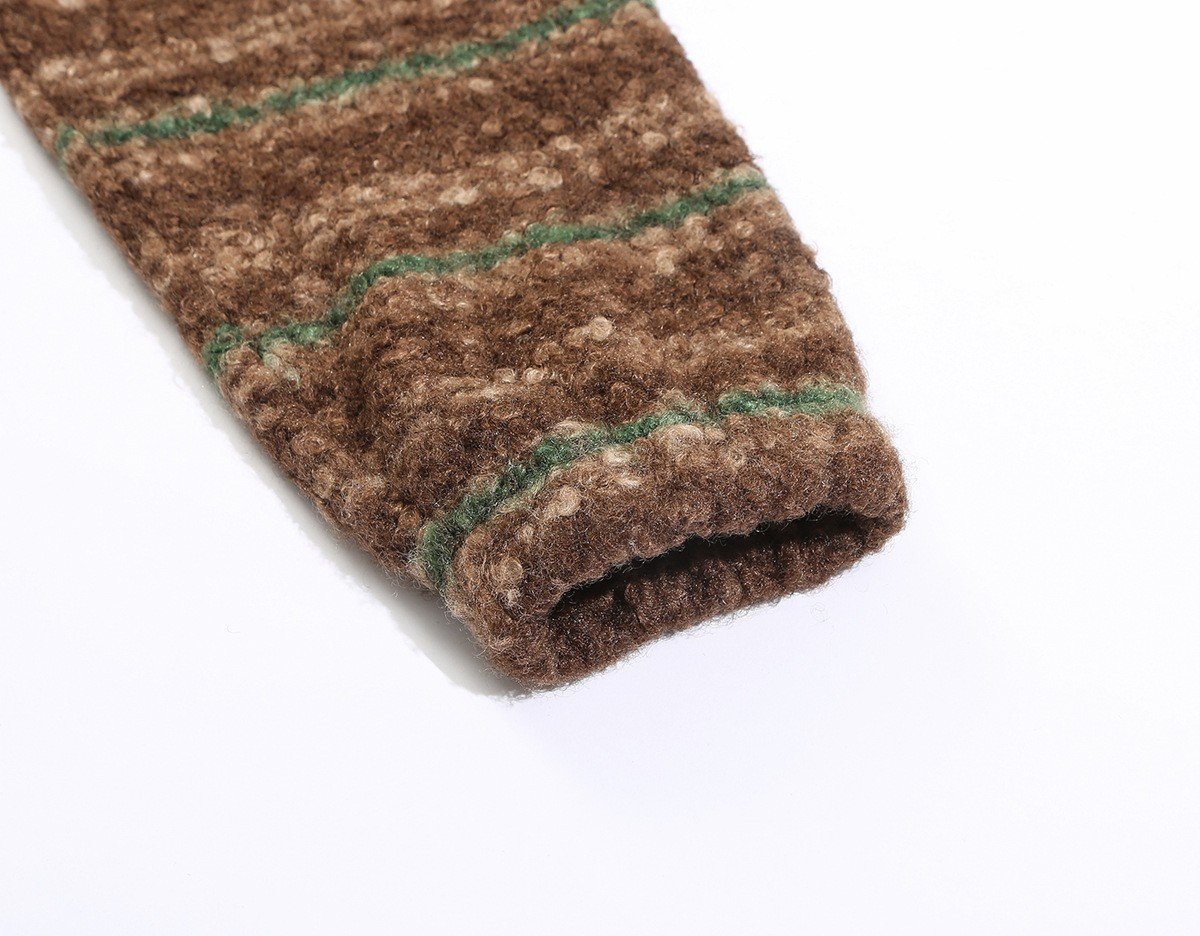 Half Zipper Sweater Detail